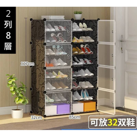多層透明鞋架鞋櫃 置物架置物櫃